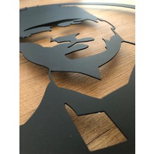 Metalium Concept Dekoratif Metal Duvar Tablosu Atatürk Portresi 60X60CM