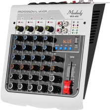 Muslady MIX-400 Reverb Gecikme Efektli Mixer (Yurt Dışından)