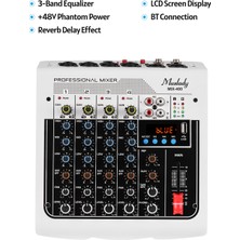 Muslady MIX-400 Reverb Gecikme Efektli Mixer (Yurt Dışından)