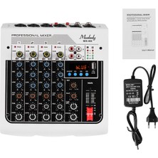 Muslady MIX-400 Reverb Gecikme Efektli Mixer (Yurt Dışından)