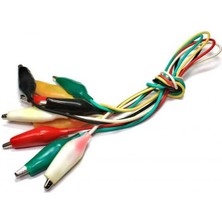 Robotistan Büyük Krokodil Kablo Paketi - 5 Adet