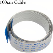 Odseven 1 Metre Raspberry Pi Kamera Kablosu, Ffc 15 Pin (4B/3B+/3B/3A+ Uyumlu)