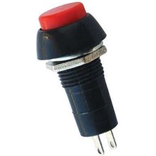 Robotistan IC186 Plastik Yaylı Buton - Kırmızı