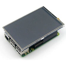 Waveshare 4 Inch Raspberry Pi Dokunmatik IPS LCD Ekran (Birincil Ekran)