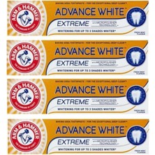 Arm & Hammer Advance White Diş Macunu 75ML x 4 Adet