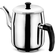 Zugazo Kahveci Demlik 2 lt Bakalit Kulp Siyah