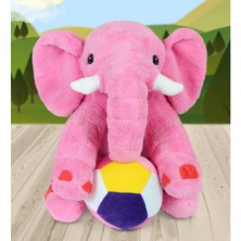 Özgüner Oyuncak Özgüner Uyku Arkadaşı Gri Fil 65 cm + Baby Soft Top