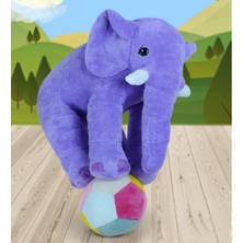 Özgüner Oyuncak Özgüner Uyku Arkadaşı Gri Fil 65 cm + Baby Soft Top