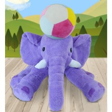 Özgüner Oyuncak Özgüner Uyku Arkadaşı Gri Fil 65 cm + Baby Soft Top