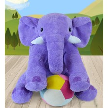 Özgüner Oyuncak Özgüner Uyku Arkadaşı Gri Fil 65 cm + Baby Soft Top
