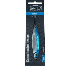 Hansen Pilgrim 7.8cm 14G Silver/blue Kaşık
