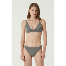 Anais & Margaux Camille Gri Üçgen Bikini Takımı