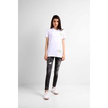 Layyagosta Kadın Sıfır Yaka T-Shirt