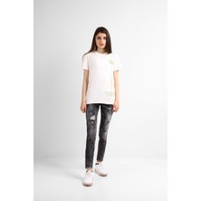 Layyagosta Kadın Sıfır Yaka T-Shirt