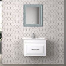 Pierre Cardin Sun 70 cm Lame Banyo Dolabı Gümüş Renk