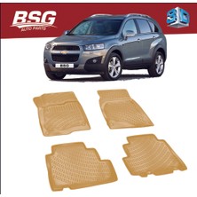 Bsg Chevrolet Captiva A 3D Paspas Bsg Havuzlu Bej 2007-2021