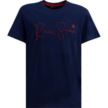 Rainsnow Erkek Sıfır Yaka T-Shirt