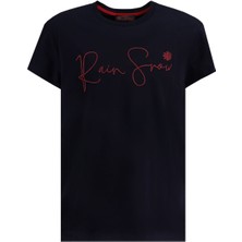 Rainsnow Erkek Sıfır Yaka T-Shirt