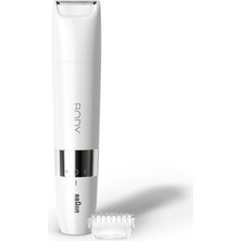 Braun Body Mini Trimmer BS1000 Islak&kuru Vücut Tüy Kesme Makinesi + Pil&temizleme Fırçası