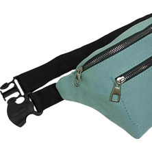 Beutel Denim Gabardin Unisex Mint Bel ve Omuz Çantası BC-GAB001