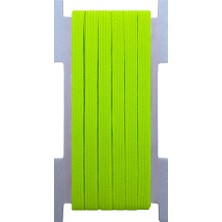 Hobizubi 6 Mm Neon Sari Yassı Lastik - 50 Metre