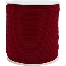 Hobizubi 10 Mm Bordo Yassı Lastik - 50 Metre