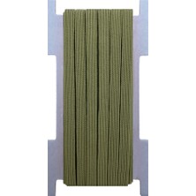 Hobizubi 8 Mm Haki Yassı Lastik - 50 Metre
