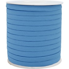 Hobizubi 10 Mm Bebe Mavisi Yassı Lastik - 50 Metre