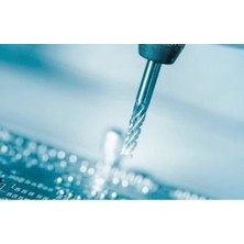 Profisher Tungsten Karbür Pcb Kesme Cnc Freze Ahşap Işleme 2.0mm 10 Adet