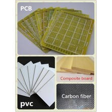 Profisher Tungsten Karbür Pcb Kesme Cnc Freze Ahşap Işleme 2.0mm 10 Adet