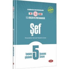 Data Yayınları Data 2026 T.C. Gençlik ve Spor Bakanlığı Şef Tamamı Çözümlü 5 Den