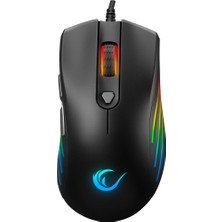 Rampage SMX-R33 Lımbo 6400 Dpi Rgb Oyuncu Mouse Siyah