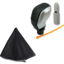 İst-Oto İst Oto Peugeot 306 Vites Körüğü ve Spor Vites Topuz Kapaksız Gri