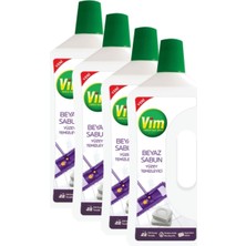 Vim Yüzey Temizleyici Beyaz Sabun 1000 ml x 4