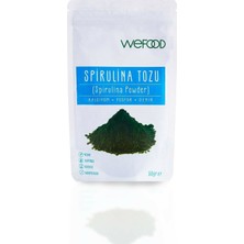 Wefood Organik Glütensiz Vegan Katkısız Spirulina Tozu 100 gr