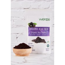 Wefood Organik Glütensiz Vegan Katkısız Acai Tozu 35 gr