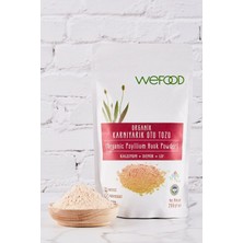 Wefood Organik Glütensiz Vegan Katkısız Karnıyarık Otu (Psyllium) Tozu 200 gr