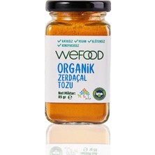 Wefood Organik Glütensiz Vegan Katkısız Zerdeçal Tozu 85 gr