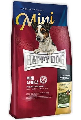 Happy Dog Mini Africa Küçük Irk Tahılsız Köpek Maması 1 kg