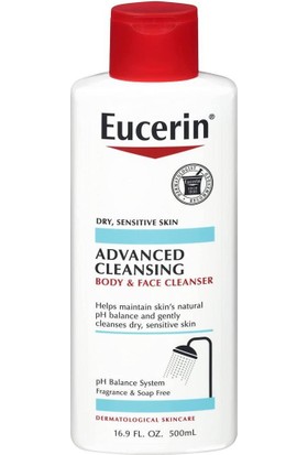 Eucerin Advanced Cleansing Vücut ve Yüz Temizleyici 500ML
