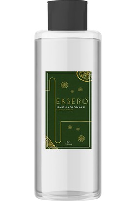 Eggden Eksero Limon Kolonyası (250 Ml) 80° Cam Şişe