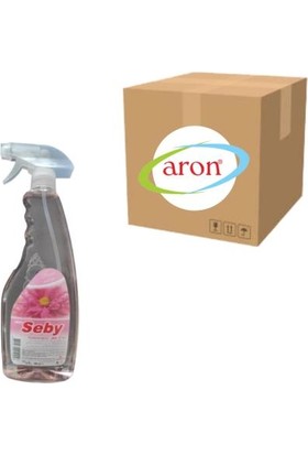 Aron Seby Flower Parfümlü Oda Spreyi 500 ml (1 Koli 12 Adet)