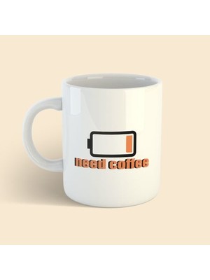 Bikutumutluluk Yazılımcı Serisi- Need Coffee Kupa