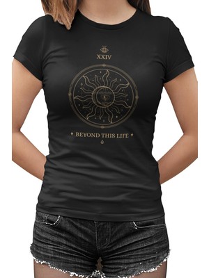 Lord T-Shirt Beyond Xxıv Siyah Bayan Tshirt