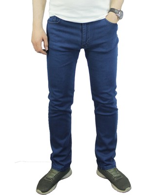 Taniş Erkek Yüksek Bel Regular Fit Pamuklu Kot Pantolon