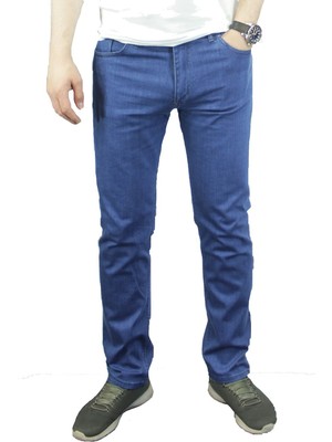 Taniş Erkek Yüksek Bel Regular Fit Pamuklu Kot Pantolon