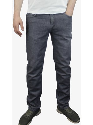 Taniş Erkek Yüksek Bel Regular Fit Pamuklu Kot Pantolon