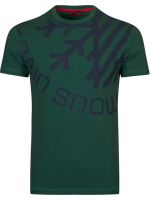 Raınsnow Erkek Sıfır Yaka T-Shirt
