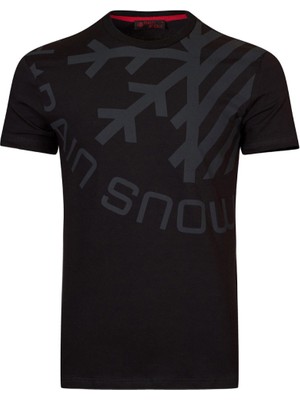 Raınsnow Erkek Sıfır Yaka T-Shirt