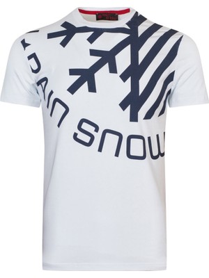 Raınsnow Erkek Sıfır Yaka T-Shirt
